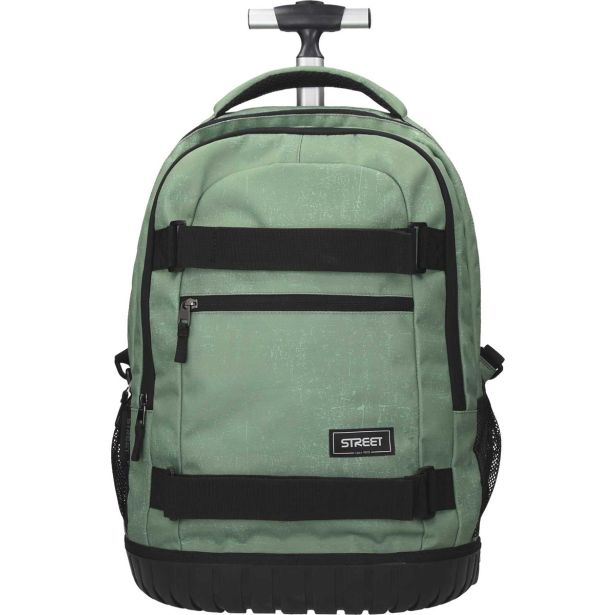 ŠOLSKA TORBA NA KOLESIH STREET IMPACT OLIVE
