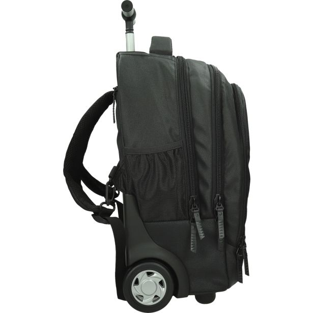 ŠOLSKA TORBA NA KOLESIH STREET UEFA BLACK