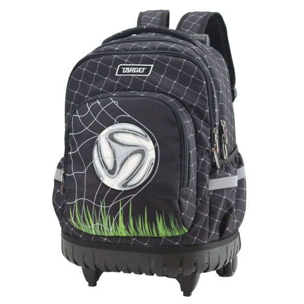 ŠOLSKA TORBA NA KOLESIH TARGET NA KOLESIH FOOTBALL NET 28109