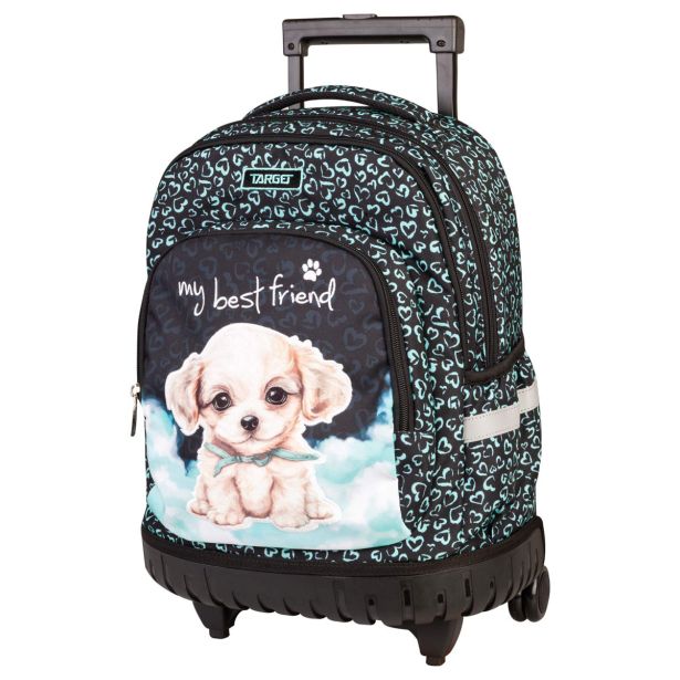 ŠOLSKA TORBA NA KOLESIH TARGET PUPPY LOVE 28638