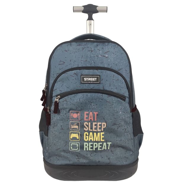 ŠOLSKA TORBA NA KOLESIH STREET TROLLEY GAME