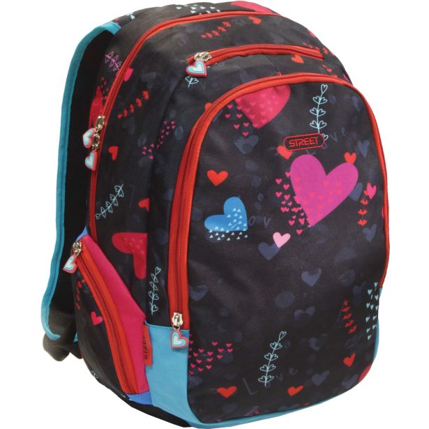 ŠOLSKA TORBA STREET NAHRBTNIK ROUND SMART SWEETHEART