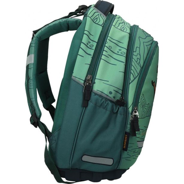 ŠOLSKI NAHRBTNIK STREET ERGONOMIC DINOSAUR