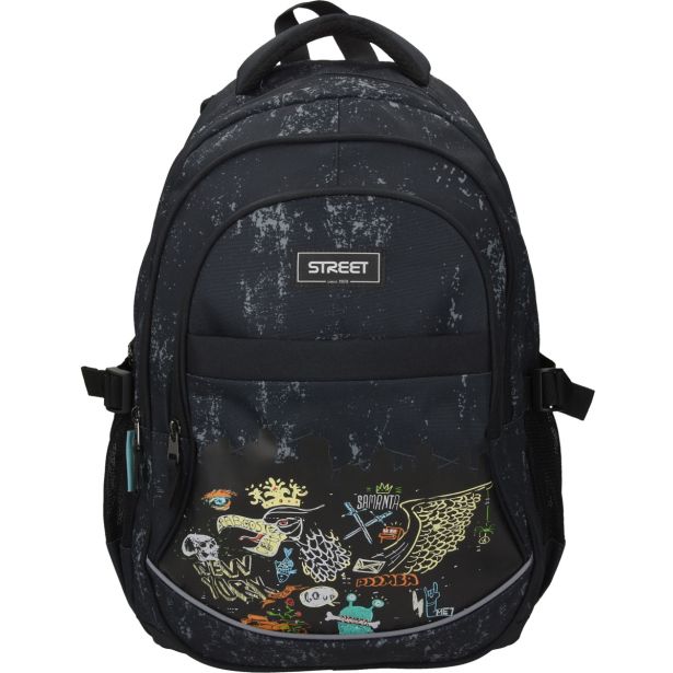 ŠOLSKI NAHRBTNIK STREET ROUND ACTIVE GRUNGE