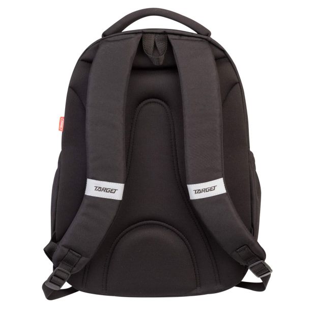 ŠOLSKI NAHRBTNIK TARGET 2V1 CURVED BLACK 28057