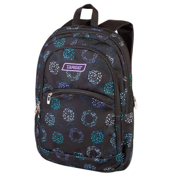 ŠOLSKI NAHRBTNIK TARGET 2V1 CURVED COLOR FLOW 28061