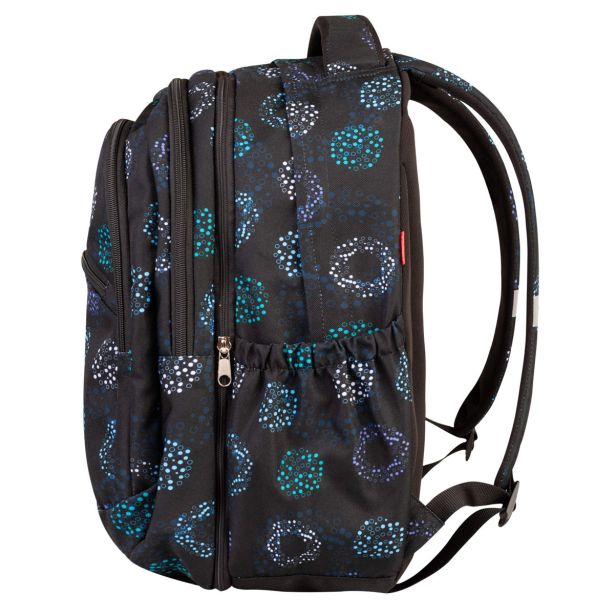 ŠOLSKI NAHRBTNIK TARGET 2V1 CURVED COLOR FLOW 28061