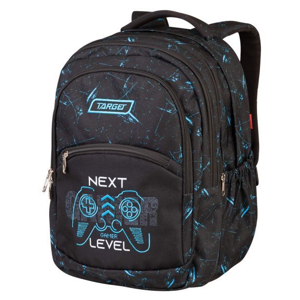 ŠOLSKI NAHRBTNIK TARGET 2V1 CURVED GAMER 28056