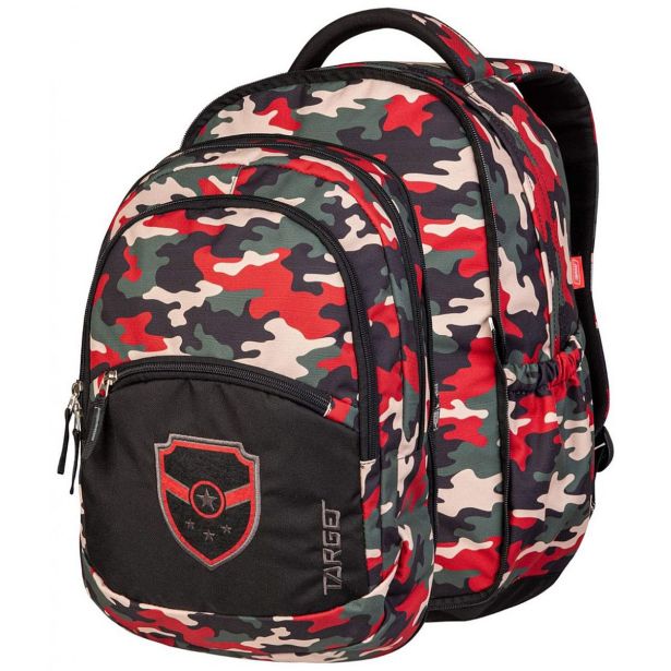 ŠOLSKI NAHRBTNIK TARGET 2V1 CURVED SOLDIER 26945