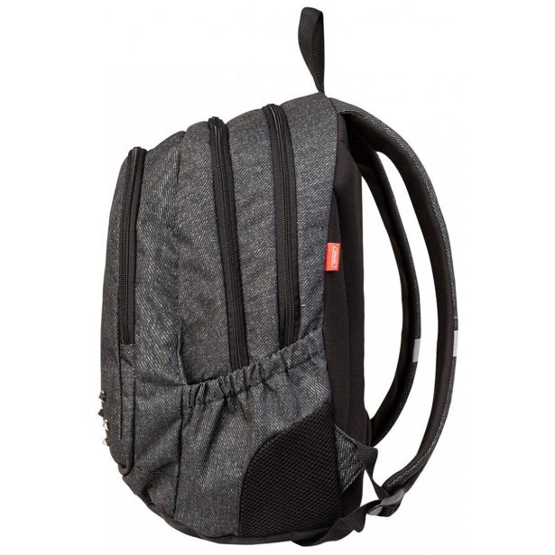 ŠOLSKI NAHRBTNIK TARGET 3 ZIP DUEL CHARCOAL DENIM 26936