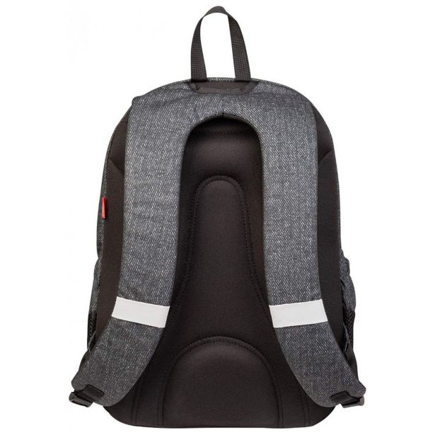 ŠOLSKI NAHRBTNIK TARGET 3 ZIP DUEL CHARCOAL DENIM 26936