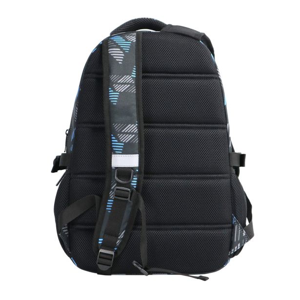 ŠOLSKI NAHRBTNIK TARGET 4 ZIP URBAN BLUE 28155