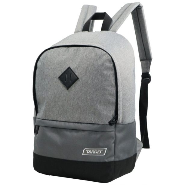 ŠOLSKI NAHRBTNIK TARGET SPLASH MELANGE GREY 27791