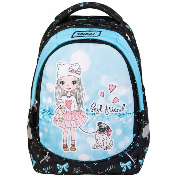ŠOLSKI NAHRBTNIK TARGET SUPERLIGHT PETIT SOFT BEST FRIEND 27629