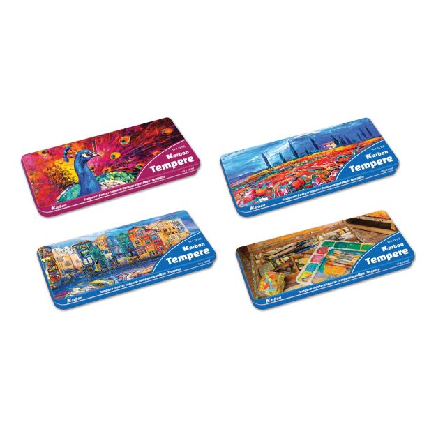 ŠOLSKI PRIPOMOČEK KARBON BARV. TEMPERA 10/1 12ML