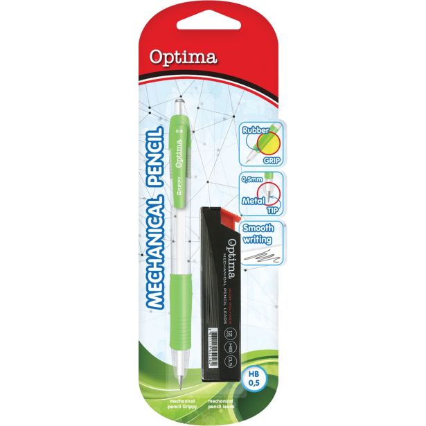 ŠOLSKI PRIPOMOČEK OPTIMA SV.TEH. GRIPPY 0.5 + MINE SORT