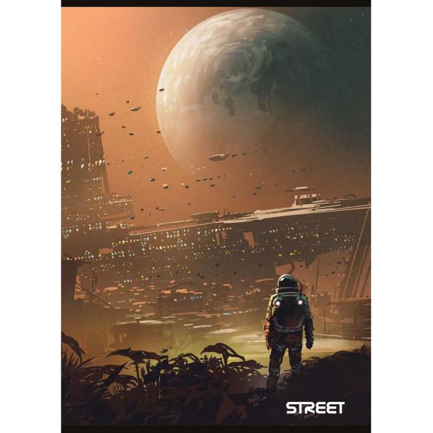 ŠOLSKI ZVEZEK STREET STREET MAXI A4 MALI KARO 50 LISTOV