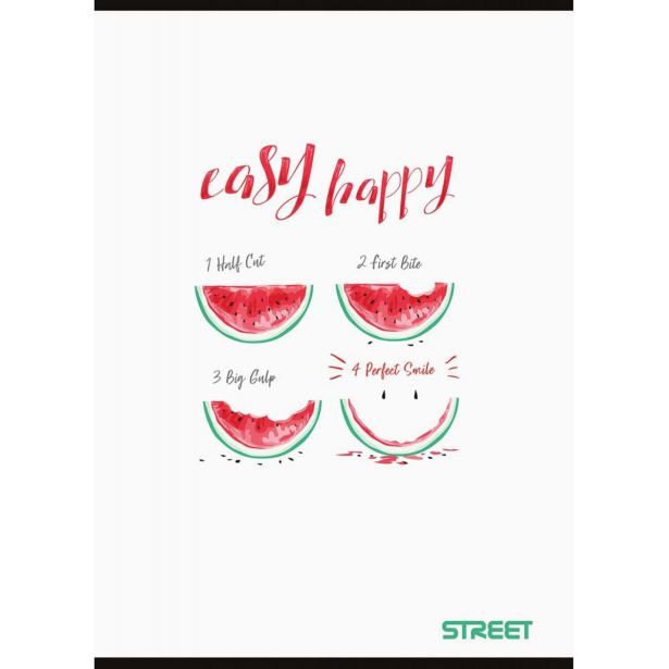 ŠOLSKI ZVEZEK STREET STREET MAXI A4 MALI KARO 50 LISTOV