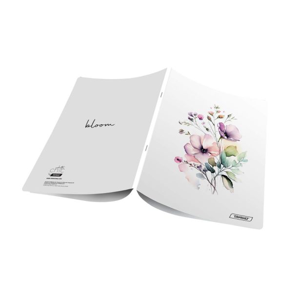 ŠOLSKI ZVEZEK TARGET A4 80L ČRTE WHITE CHIC 28215