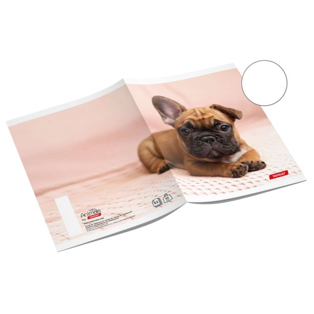 ŠOLSKI ZVEZEK TARGET A4 BREZČRTEN ANIMAL BABY 26062