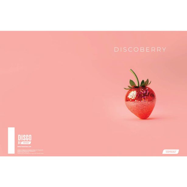 ŠOLSKI ZVEZEK TARGET A4 BREZČRTNI DISCO 28923 52L