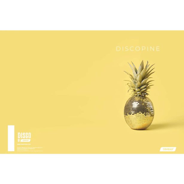 ŠOLSKI ZVEZEK TARGET A4 BREZČRTNI DISCO 28923 52L