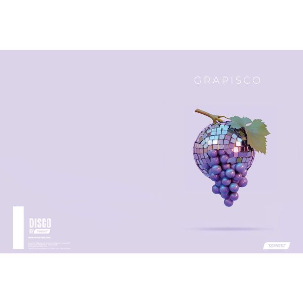 ŠOLSKI ZVEZEK TARGET A4 BREZČRTNI DISCO 28923 52L