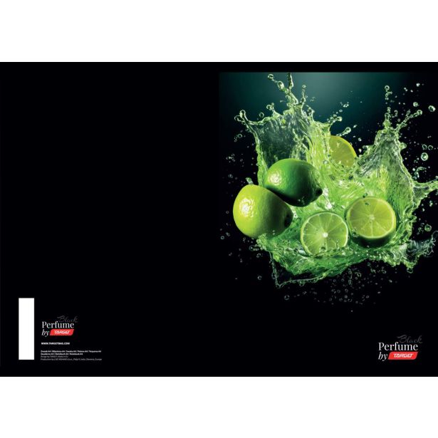 ŠOLSKI ZVEZEK TARGET A4 BREZČRTNI PERFUME BLACK 28194 52L
