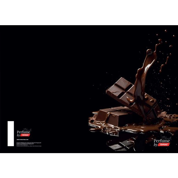 ŠOLSKI ZVEZEK TARGET A4 BREZČRTNI PERFUME BLACK 28194 52L