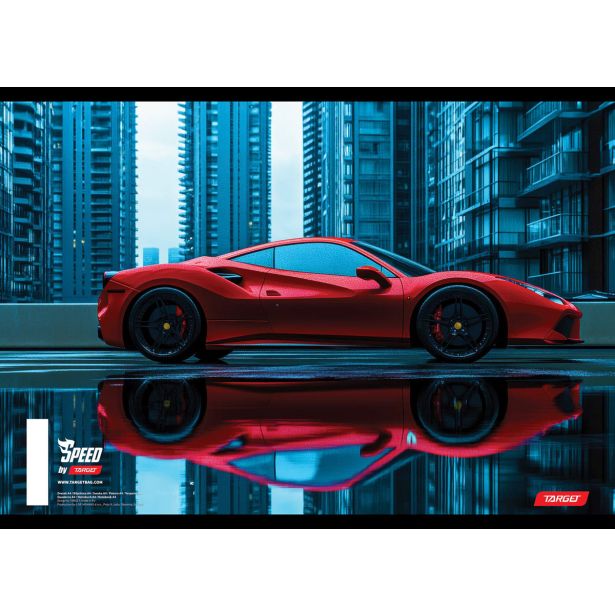 ŠOLSKI ZVEZEK TARGET A4 BREZČRTNI SPEED 26455 52L