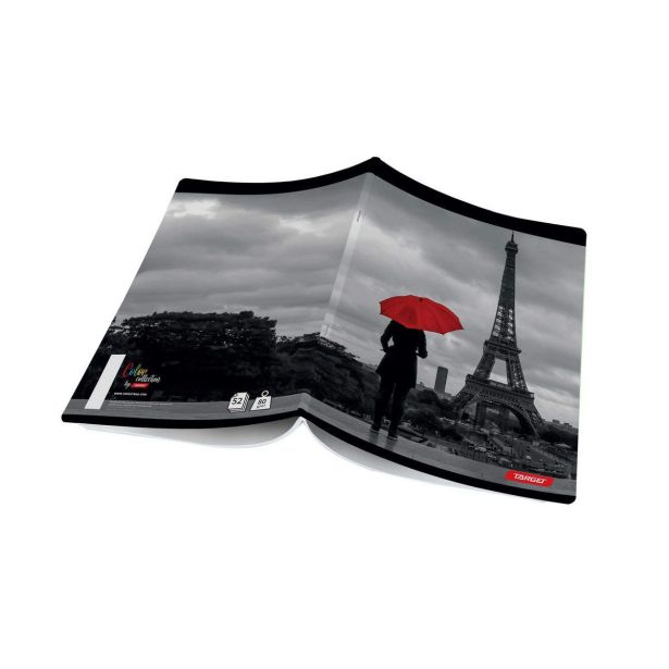 ŠOLSKI ZVEZEK TARGET A4 ČRTAST BREZ ROBA COLOR COLLECTION 27866