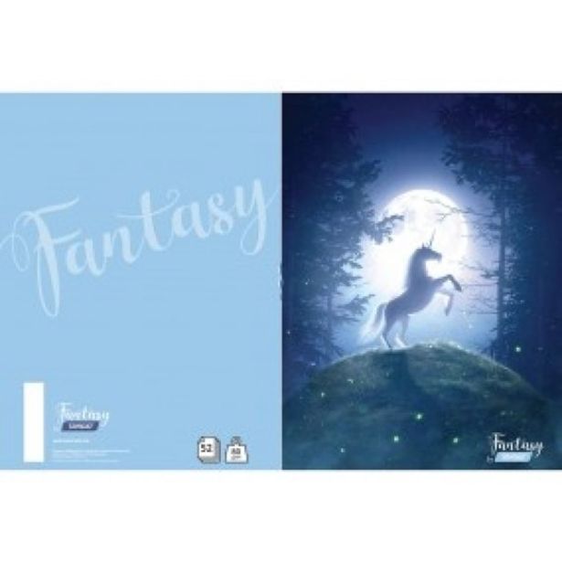 ŠOLSKI ZVEZEK TARGET A4 ČRTAST BREZ ROBA FANTASY 27021