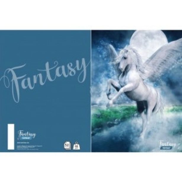 ŠOLSKI ZVEZEK TARGET A4 ČRTAST BREZ ROBA FANTASY 27021