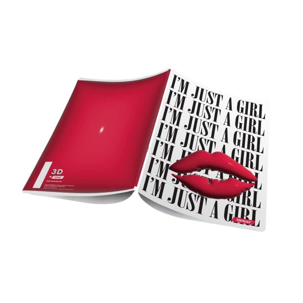 ŠOLSKI ZVEZEK TARGET A4 ČRTE 3D 28903