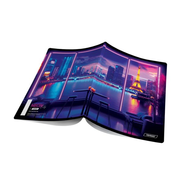 ŠOLSKI ZVEZEK TARGET A4 ČRTE CITY NEON 28930