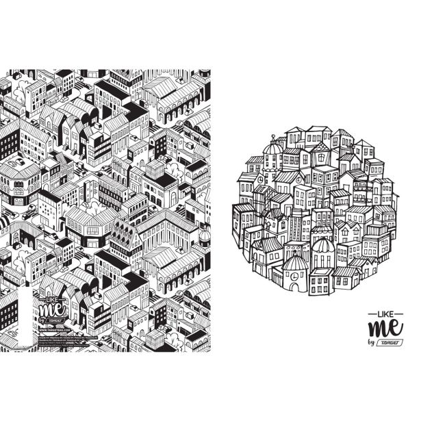 ŠOLSKI ZVEZEK TARGET A4 ČRTE COLOR ME 28196