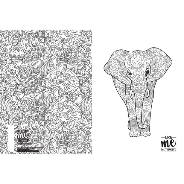 ŠOLSKI ZVEZEK TARGET A4 ČRTE COLOR ME 28196