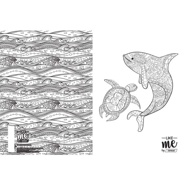 ŠOLSKI ZVEZEK TARGET A4 ČRTE COLOR ME 28196