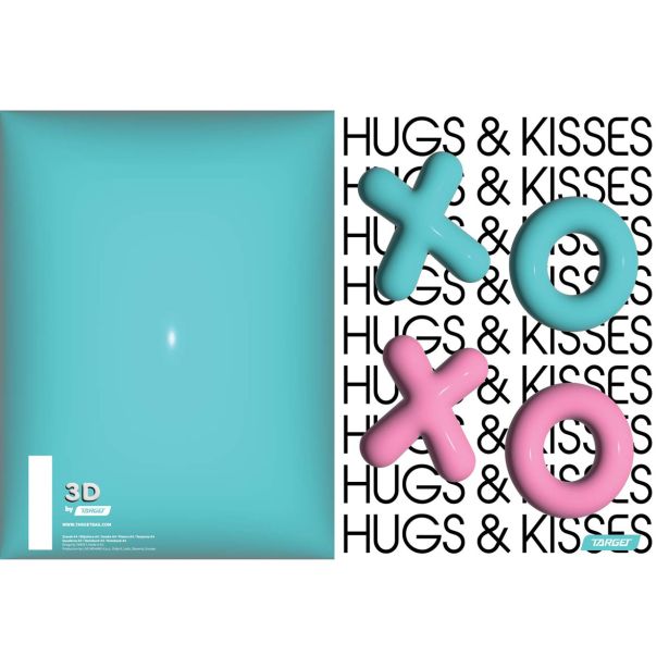 ŠOLSKI ZVEZEK TARGET A4 KARO 3D 28904