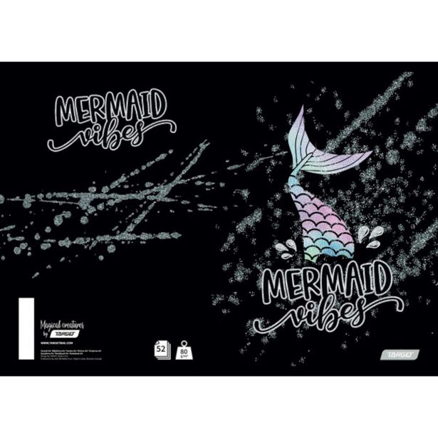 ŠOLSKI ZVEZEK TARGET A4 KARO MAGICAL CREATURES 27440