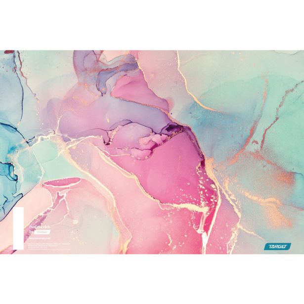 ŠOLSKI ZVEZEK TARGET A4 KARO WATERCOLOR 26910