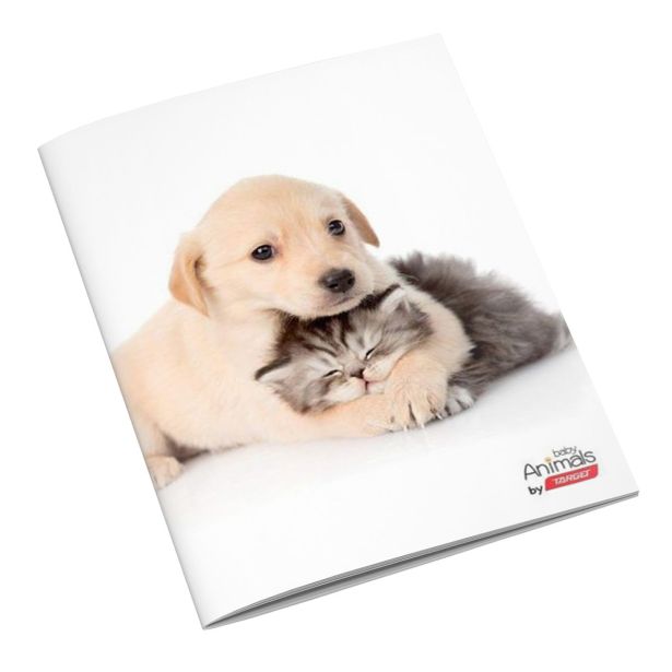 ŠOLSKI ZVEZEK TARGET A4 LATAIN ANIMAL BABY 17868