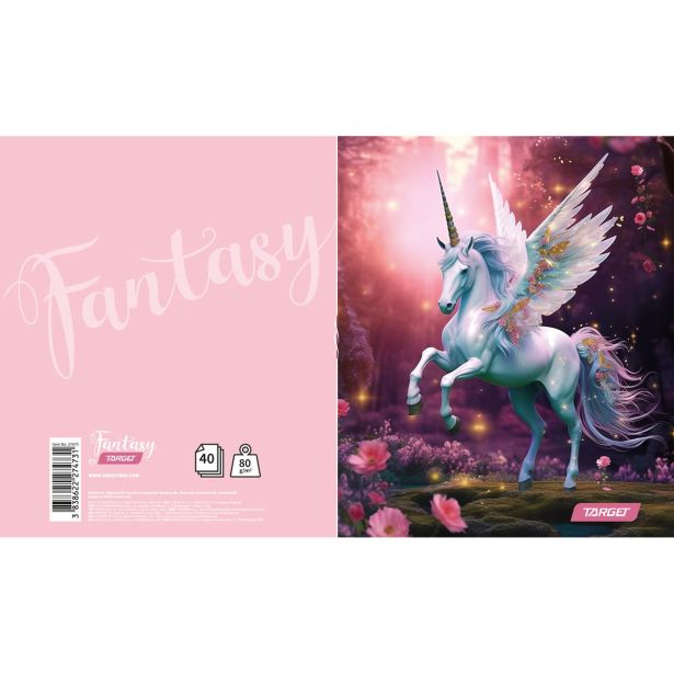 ŠOLSKI ZVEZEK TARGET BELEŽKA A6 FANTASY 27473