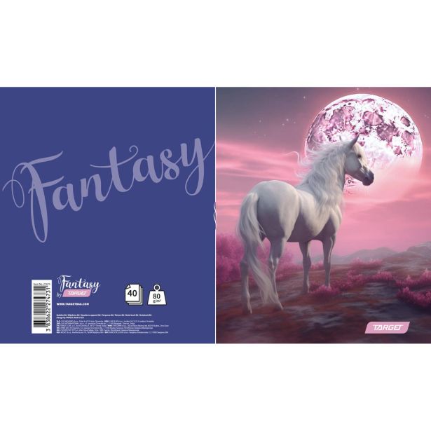 ŠOLSKI ZVEZEK TARGET BELEŽKA A6 FANTASY 27473