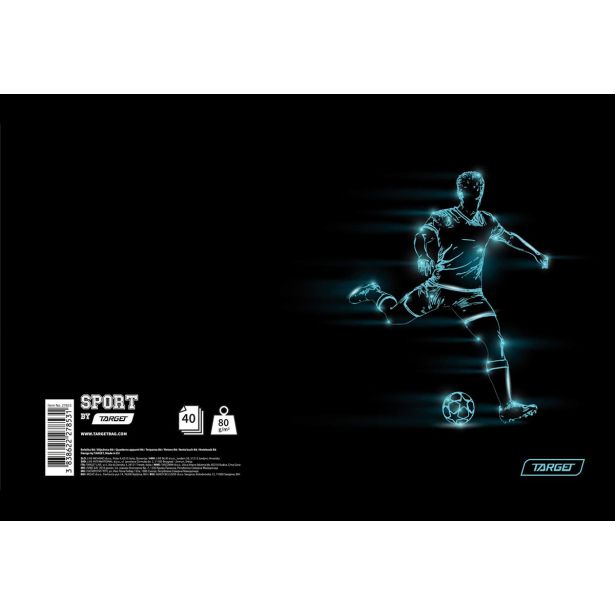 ŠOLSKI ZVEZEK TARGET BELEŽKA A6 SPORT 27853