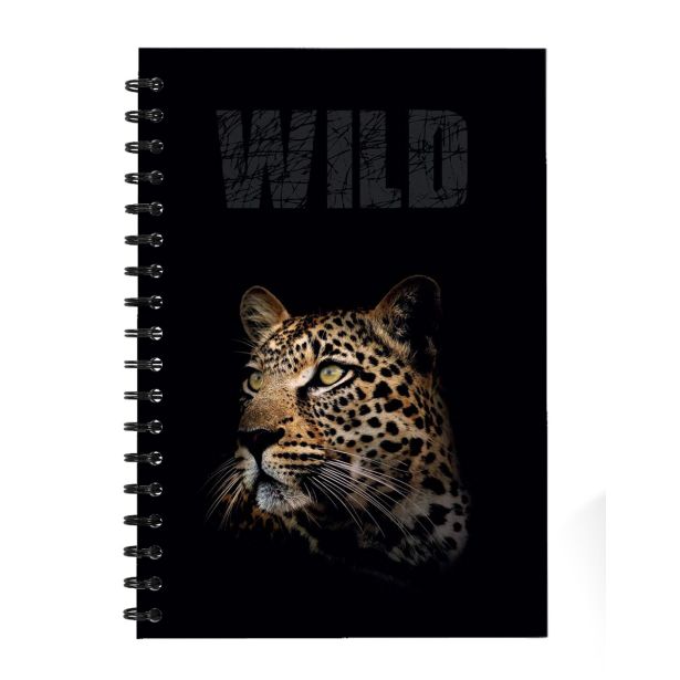 ŠOLSKI ZVEZEK TARGET SPIRALNI A4 ČRTAST ANIMAL WILD 26869