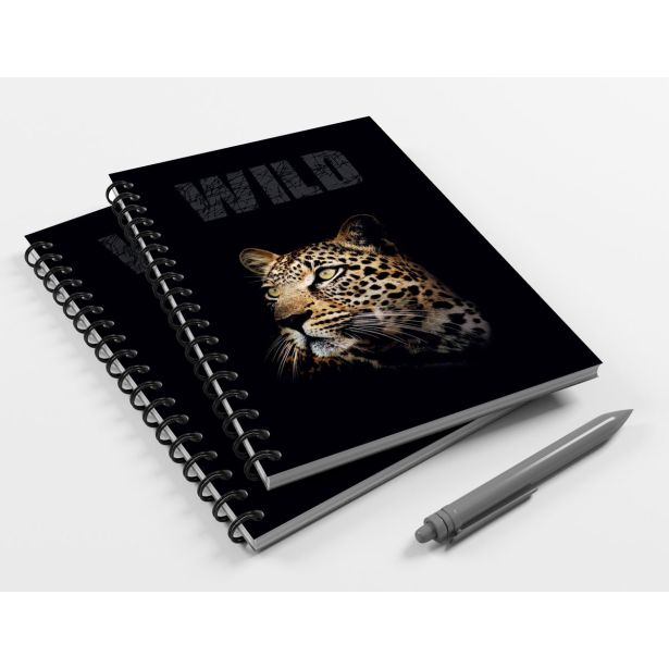ŠOLSKI ZVEZEK TARGET SPIRALNI A4 ČRTAST ANIMAL WILD 26869