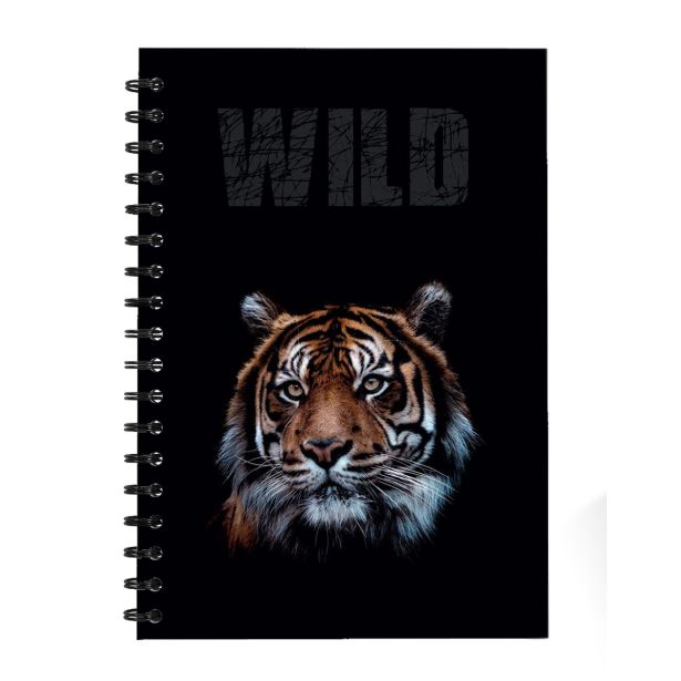ŠOLSKI ZVEZEK TARGET SPIRALNI A4 ČRTAST ANIMAL WILD 26869