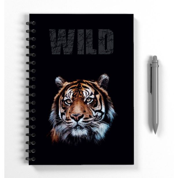 ŠOLSKI ZVEZEK TARGET SPIRALNI A4 ČRTAST ANIMAL WILD 26869