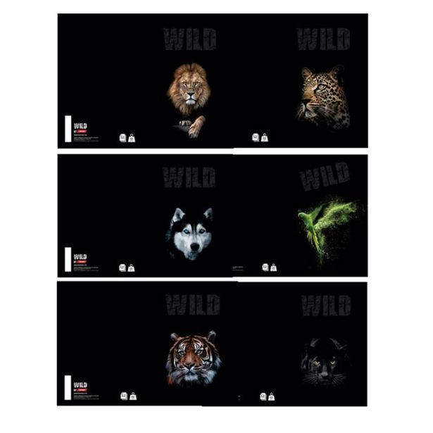 ŠOLSKI ZVEZEK TARGET SPIRALNI A4 KARO ANIMAL WILD 26870